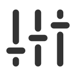 Sliders 1 SVG Icon